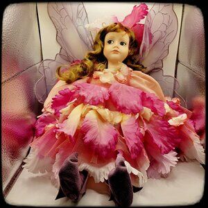 💥 Victoria Impex Porcelain Fairy Doll "POPPY" VIC-6025 💥